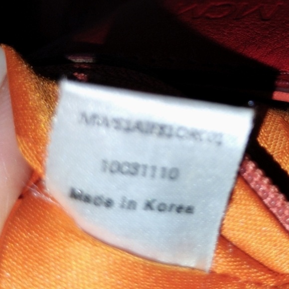 MCM shoulder bag. Painted. EUC. Please see pictures. - Picture 13 of 14